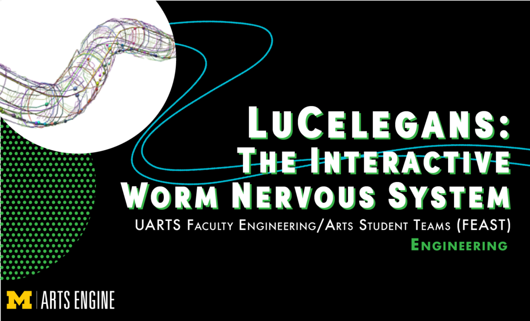 FEAST: Lucelegans: interactive worm nervous system